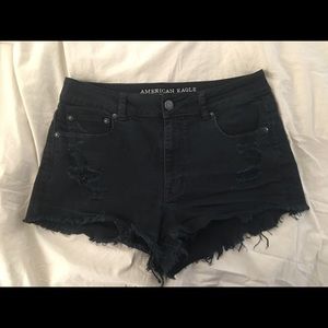 American Eagle stretchy high rise shorts